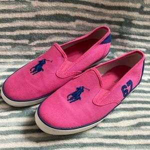 💖 Polo Ralph Lauren Pink and Blue shoe